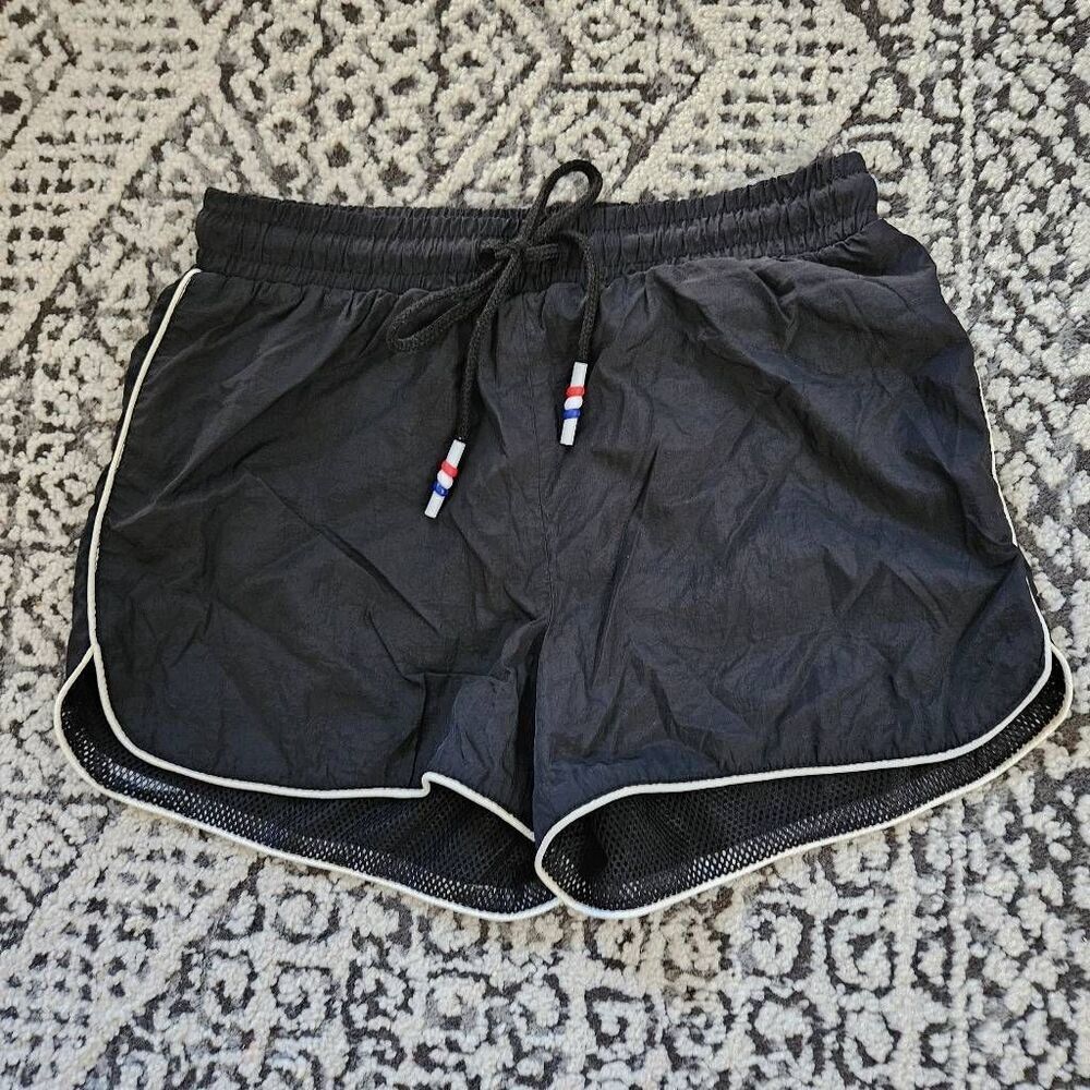 Cotton On Black Stripe Athletic Shorts Size 2